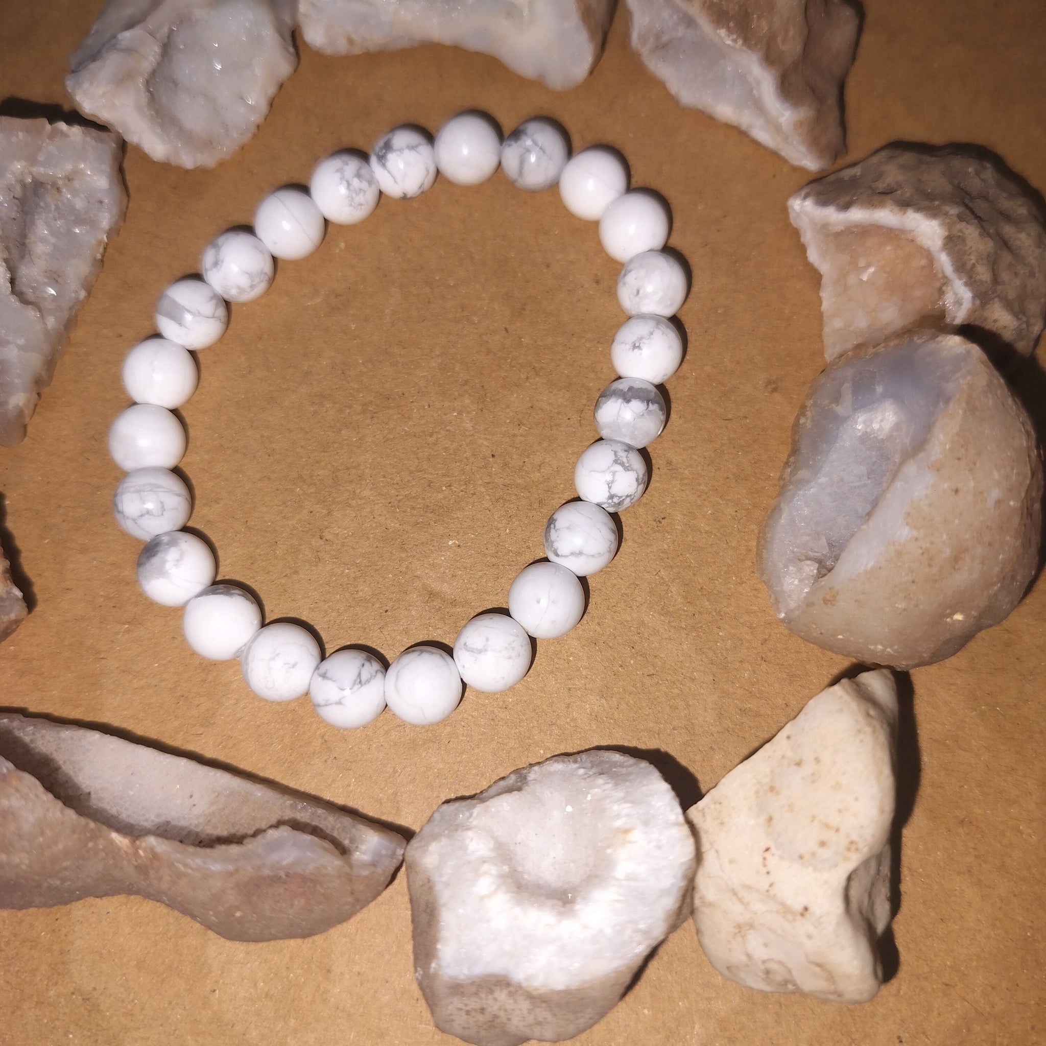 Howlite braclet