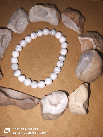 Howlite braclet